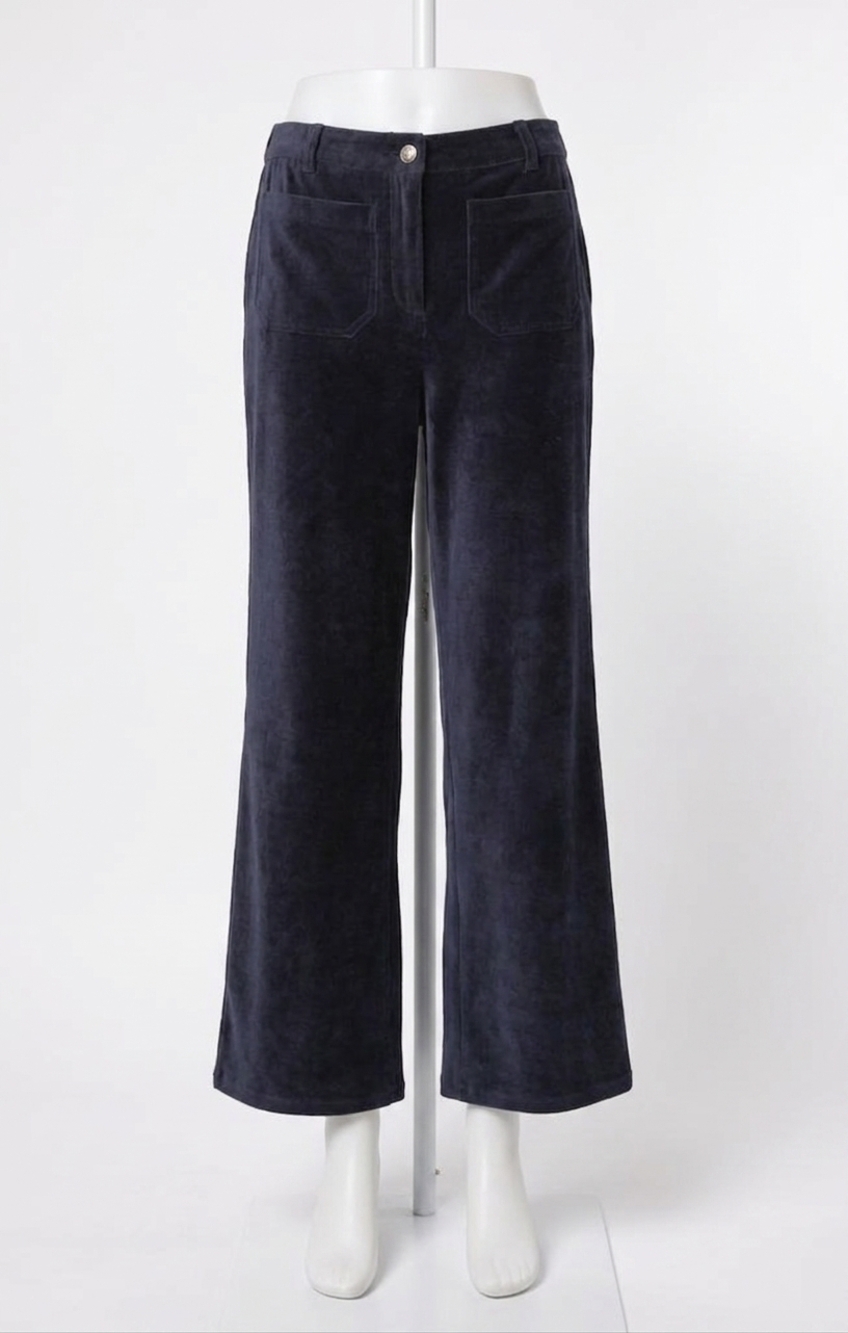 NEW SADIE & SAGE morrison corduroy pants in navy